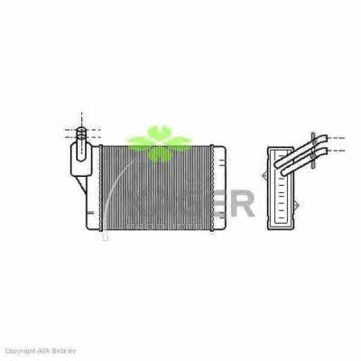 Kager 32-0134 Heat exchanger, interior heating 320134: Buy near me in Poland at 2407.PL - Good price!