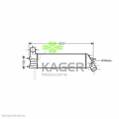 Kager 31-3880 Chłodnica powietrza doładowującego (intercooler) 313880: Dobra cena w Polsce na 2407.PL - Kup Teraz!