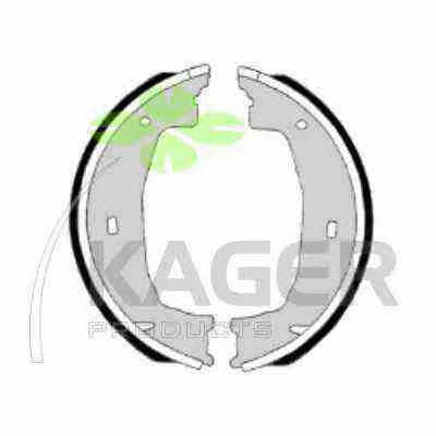 Kager 34-0047 Parking brake shoes 340047: Buy near me in Poland at 2407.PL - Good price!