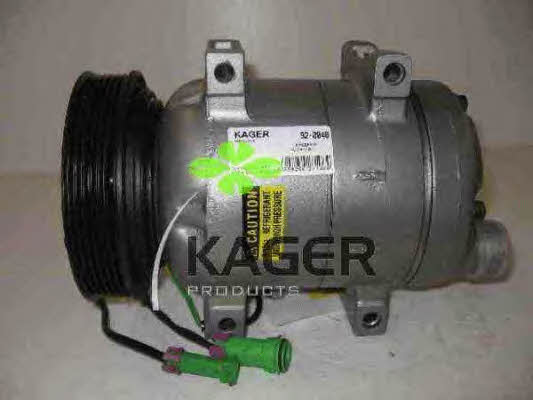 Kager 92-0040 Compressor, air conditioning 920040: Buy near me in Poland at 2407.PL - Good price!