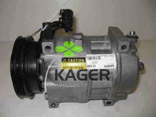 Kager 92-0160 Compressor, air conditioning 920160: Buy near me at 2407.PL in Poland at an Affordable price!