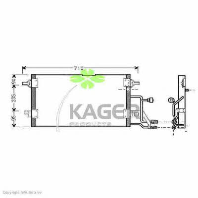 Kager 94-5002 Cooler Module 945002: Buy near me in Poland at 2407.PL - Good price!