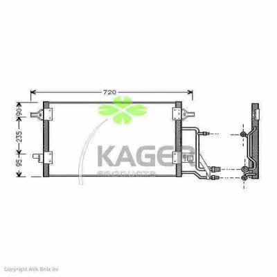 Kager 94-5008 Cooler Module 945008: Buy near me in Poland at 2407.PL - Good price!
