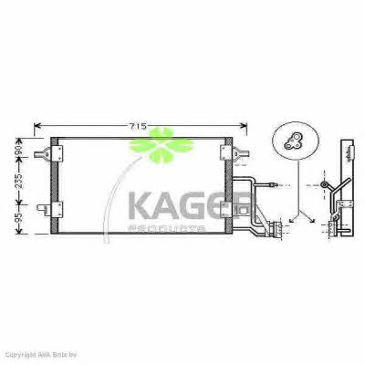 Kager 94-5009 Cooler Module 945009: Buy near me in Poland at 2407.PL - Good price!