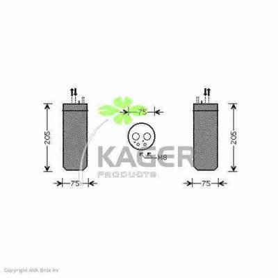 Kager 94-5020 Dryer, air conditioner 945020: Buy near me in Poland at 2407.PL - Good price!