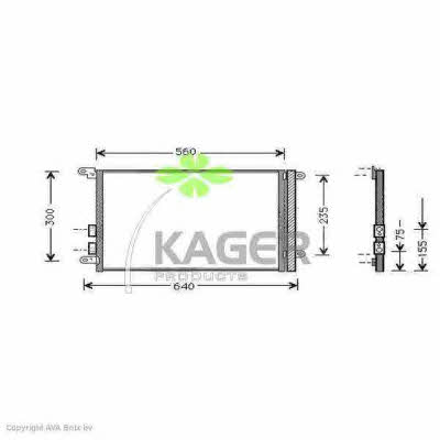 Kager 94-5030 Cooler Module 945030: Buy near me in Poland at 2407.PL - Good price!