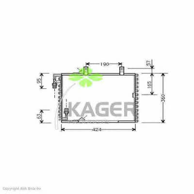 Kager 94-5039 Cooler Module 945039: Buy near me in Poland at 2407.PL - Good price!