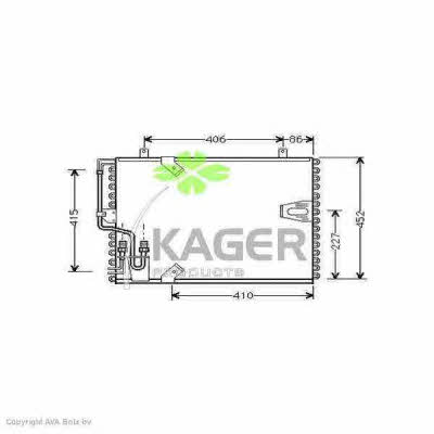 Kager 94-5042 Cooler Module 945042: Buy near me in Poland at 2407.PL - Good price!