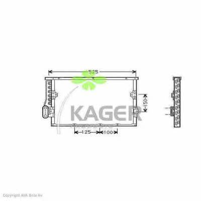 Kager 94-5046 Cooler Module 945046: Buy near me in Poland at 2407.PL - Good price!