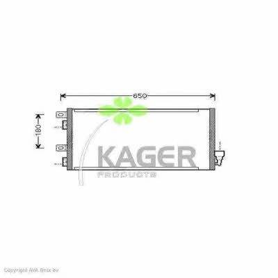 Kager 94-5052 Радиатор кондиционера (Конденсатор) 945052: Купить в Польше - Отличная цена на 2407.PL!