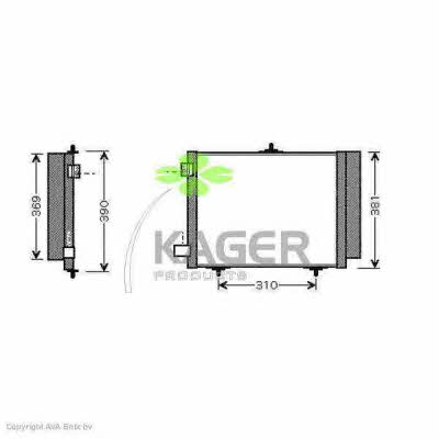 Kager 94-5071 Cooler Module 945071: Buy near me at 2407.PL in Poland at an Affordable price!