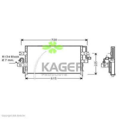 Kager 94-5081 Cooler Module 945081: Buy near me in Poland at 2407.PL - Good price!