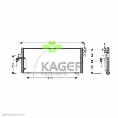 Kager 94-5085 Cooler Module 945085: Buy near me in Poland at 2407.PL - Good price!