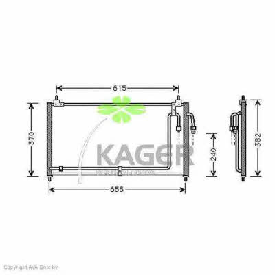 Kager 94-5087 Cooler Module 945087: Buy near me in Poland at 2407.PL - Good price!