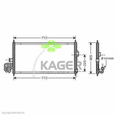 Kager 94-5091 Cooler Module 945091: Buy near me at 2407.PL in Poland at an Affordable price!