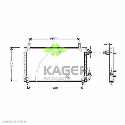 Kager 94-5096 Cooler Module 945096: Buy near me in Poland at 2407.PL - Good price!