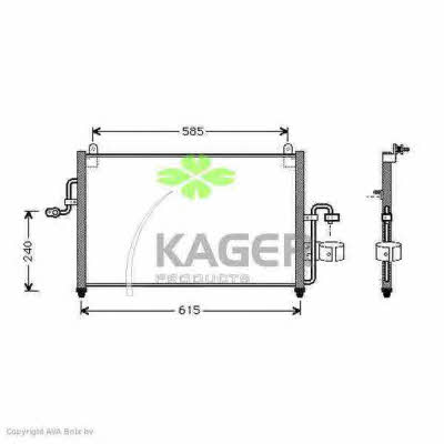 Kager 94-5097 Cooler Module 945097: Buy near me in Poland at 2407.PL - Good price!