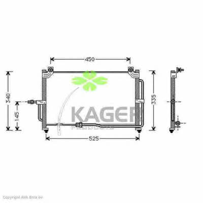 Kager 94-5100 Cooler Module 945100: Buy near me in Poland at 2407.PL - Good price!