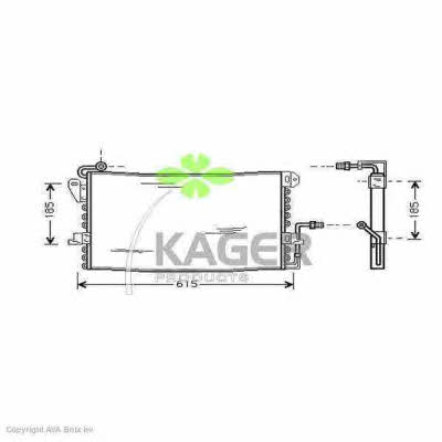 Kager 94-5107 Cooler Module 945107: Buy near me in Poland at 2407.PL - Good price!
