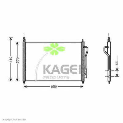 Kager 94-5112 Cooler Module 945112: Buy near me in Poland at 2407.PL - Good price!