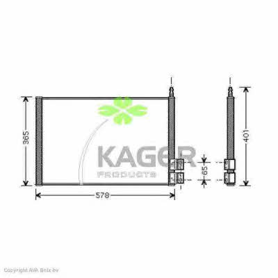Kager 94-5117 Cooler Module 945117: Buy near me in Poland at 2407.PL - Good price!