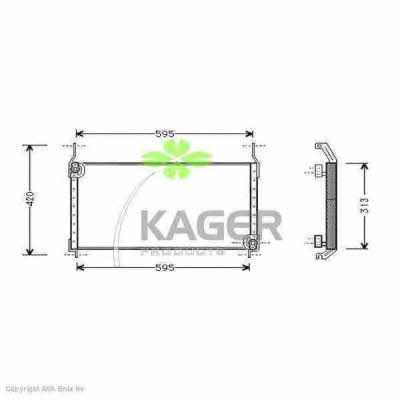 Kager 94-5131 Cooler Module 945131: Buy near me in Poland at 2407.PL - Good price!