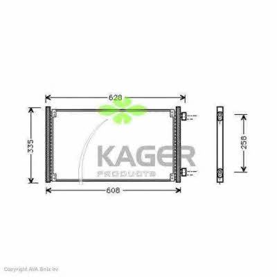 Kager 94-5142 Cooler Module 945142: Buy near me in Poland at 2407.PL - Good price!