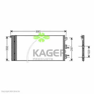 Kager 94-5158 Cooler Module 945158: Buy near me in Poland at 2407.PL - Good price!