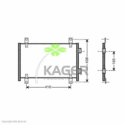 Kager 94-5160 Cooler Module 945160: Buy near me in Poland at 2407.PL - Good price!