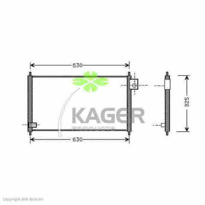 Kager 94-5168 Cooler Module 945168: Buy near me in Poland at 2407.PL - Good price!