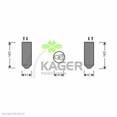 Kager 94-5172 Dryer, air conditioner 945172: Buy near me in Poland at 2407.PL - Good price!