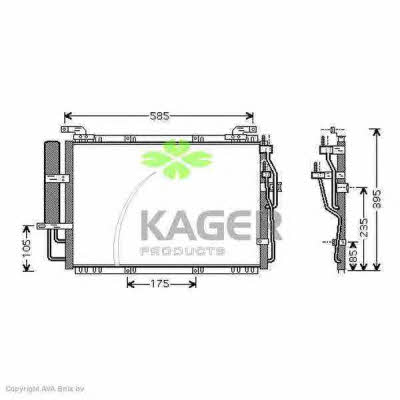 Kager 94-5180 Cooler Module 945180: Buy near me at 2407.PL in Poland at an Affordable price!