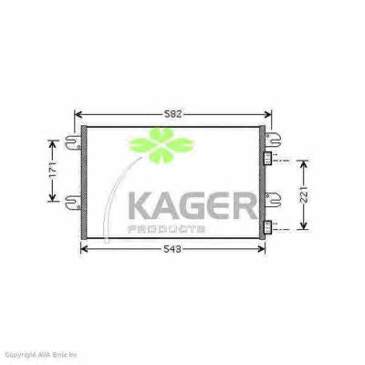 Kager 94-5183 Cooler Module 945183: Buy near me in Poland at 2407.PL - Good price!
