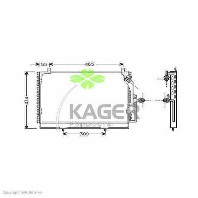 Kager 94-5192 Cooler Module 945192: Buy near me in Poland at 2407.PL - Good price!