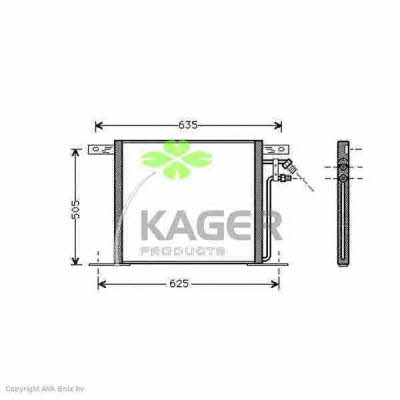 Kager 94-5201 Cooler Module 945201: Buy near me in Poland at 2407.PL - Good price!
