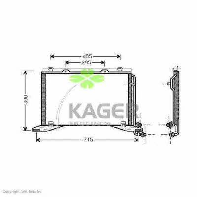 Kager 94-5203 Cooler Module 945203: Buy near me at 2407.PL in Poland at an Affordable price!