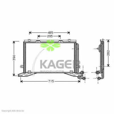Kager 94-5207 Cooler Module 945207: Buy near me in Poland at 2407.PL - Good price!