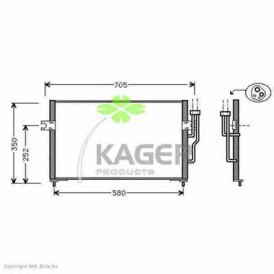 Kager 94-5230 Cooler Module 945230: Buy near me in Poland at 2407.PL - Good price!