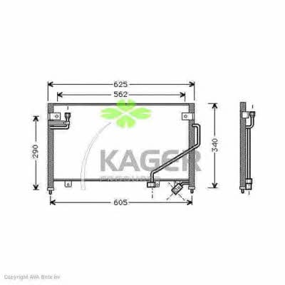 Kager 94-5239 Cooler Module 945239: Buy near me in Poland at 2407.PL - Good price!
