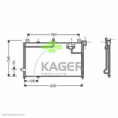 Kager 94-5240 Cooler Module 945240: Buy near me in Poland at 2407.PL - Good price!