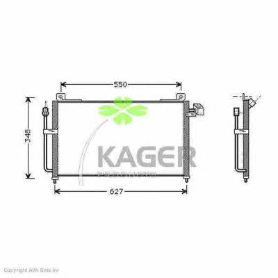 Kager 94-5244 Cooler Module 945244: Buy near me in Poland at 2407.PL - Good price!