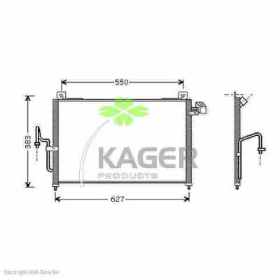 Kager 94-5249 Cooler Module 945249: Buy near me in Poland at 2407.PL - Good price!