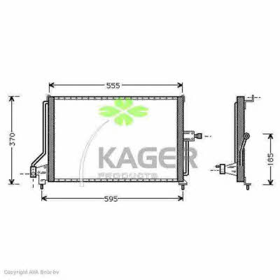 Kager 94-5252 Cooler Module 945252: Buy near me in Poland at 2407.PL - Good price!