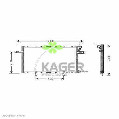 Kager 94-5264 Cooler Module 945264: Buy near me at 2407.PL in Poland at an Affordable price!