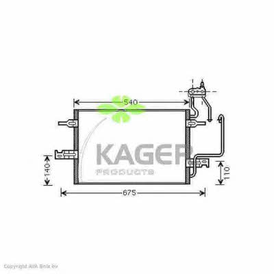 Kager 94-5271 Cooler Module 945271: Buy near me in Poland at 2407.PL - Good price!