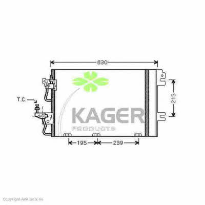 Kager 94-5272 Cooler Module 945272: Buy near me in Poland at 2407.PL - Good price!