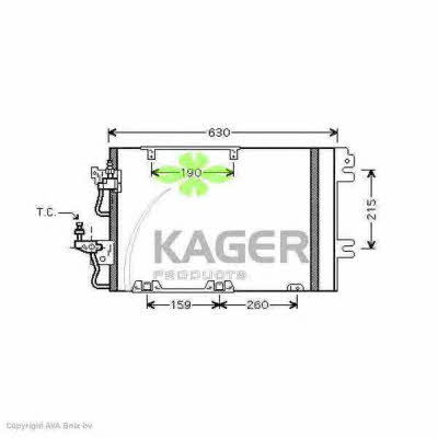 Kager 94-5273 Cooler Module 945273: Buy near me in Poland at 2407.PL - Good price!