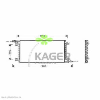 Kager 94-5306 Cooler Module 945306: Buy near me in Poland at 2407.PL - Good price!