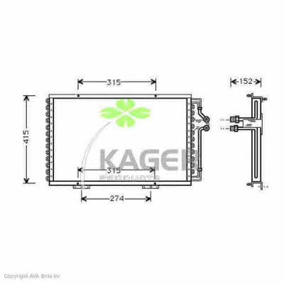 Kager 94-5314 Cooler Module 945314: Buy near me in Poland at 2407.PL - Good price!