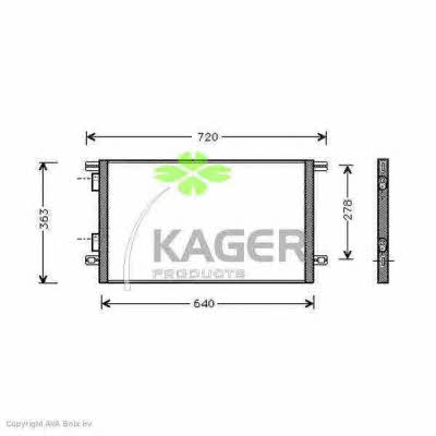 Kager 94-5320 Cooler Module 945320: Buy near me in Poland at 2407.PL - Good price!